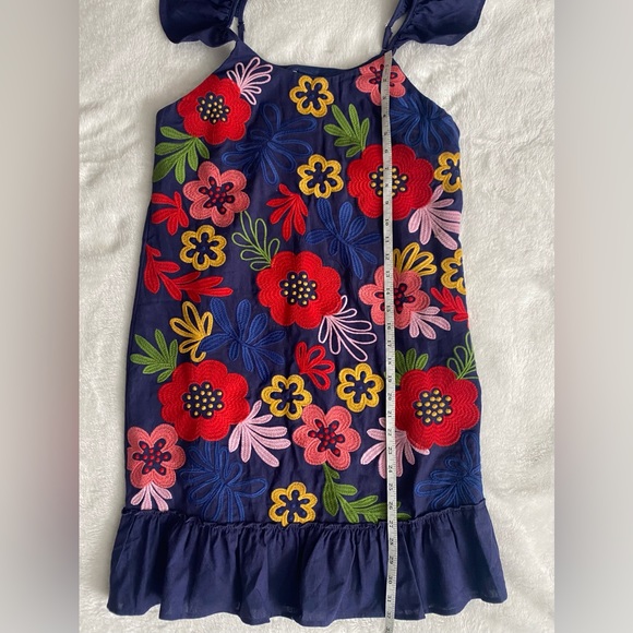 Andree by UNIT Simply Adore You Floral Dress - Navy Midi Dress Size M - Picture 11 of 12